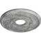 Ekena Millwork Berkshire Medallion (Canopies up to 7"), 15 3/4"OD x 3 7/8"ID x 3/4"P, Ultra Pure White Crackle CM15BEUWC - alternate 2